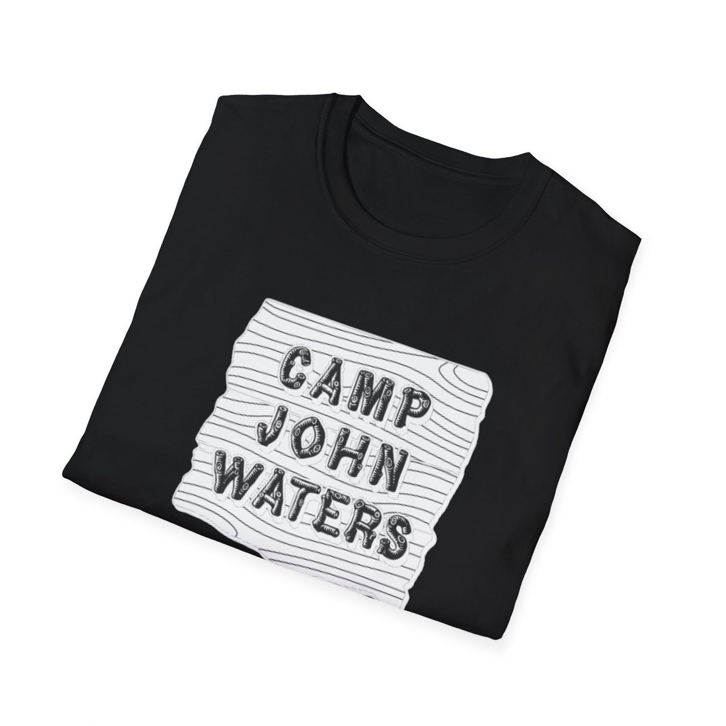 Camp John Waters White Logo T-Shirt