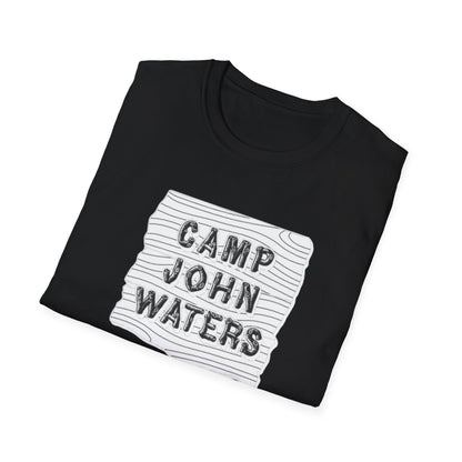 Camp John Waters White Logo T-Shirt