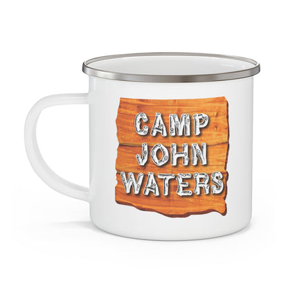 Camp John Waters Enamel Camping Mug